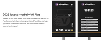vSeeBox V6 Plus – 2025 Android TV Streaming Box with Split-Screen & Backlit Remote